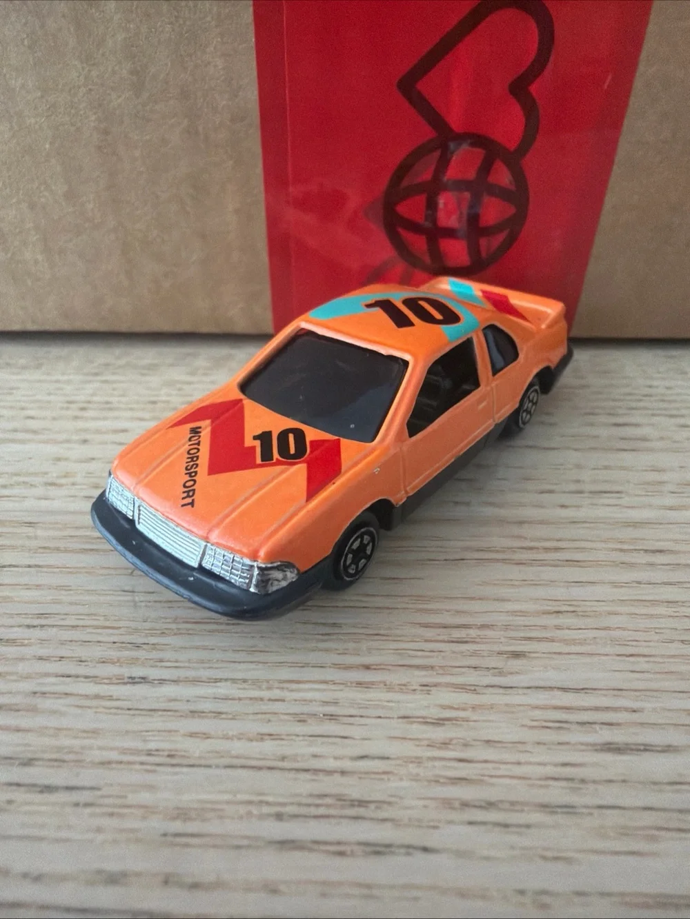 Yat Ming No.810 1990-1994 Orange Chevrolet Lumina Diecast Car